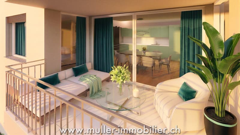 Bel appartement lumineux avec balcon, financement avantageux ! (7)