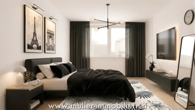 Scopri questo incantevole appartamento di 3,5 locali al 2° piano di un bel palazzo! (3)