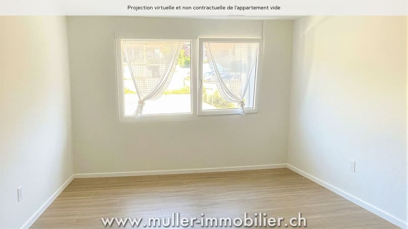 Sehr schönes Durchgangsappartement im Dorf Remaufens (11)