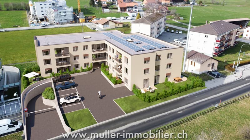 Schönes 3,5-Zimmer-Apartment mit Balkon auf dem Land (9)