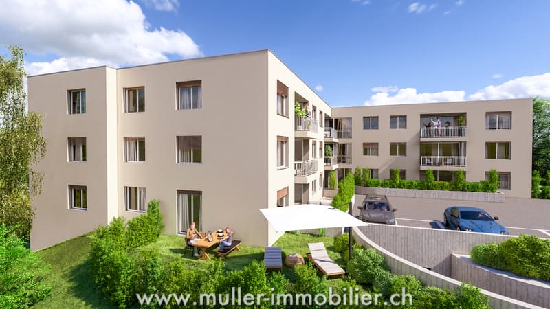 Schönes 3,5-Zimmer-Apartment mit Balkon auf dem Land (8)