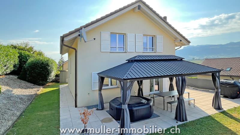 Très belle villa individuelle entre Bulle et Oron-la-Ville (2)