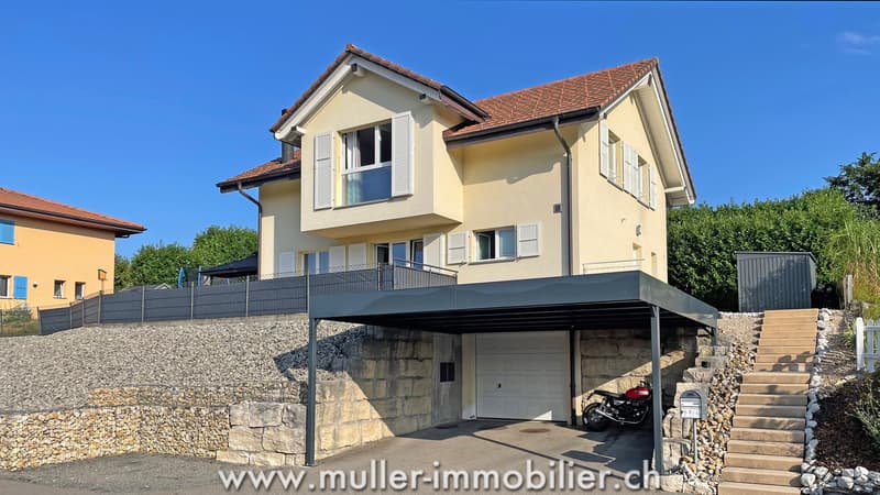 Très belle villa individuelle entre Bulle et Oron-la-Ville (1)