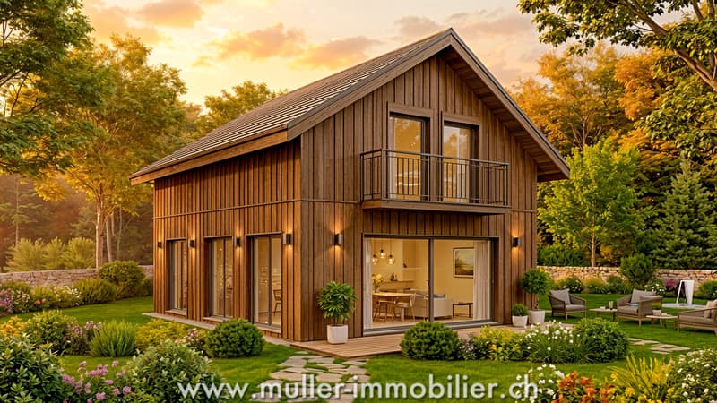 Beautiful wooden house on the forest edge in a quiet location (12)