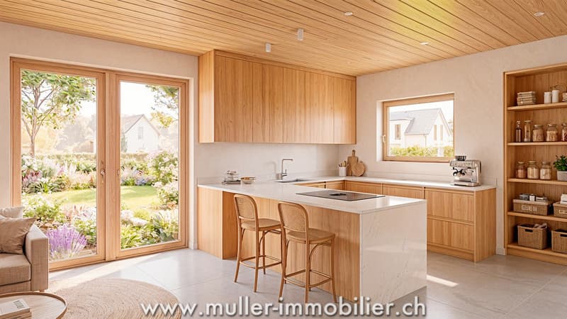 Beautiful wooden house on the forest edge in a quiet location (3)
