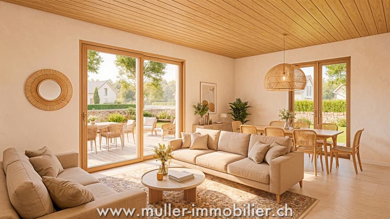 Beautiful wooden house on the forest edge in a quiet location (2)