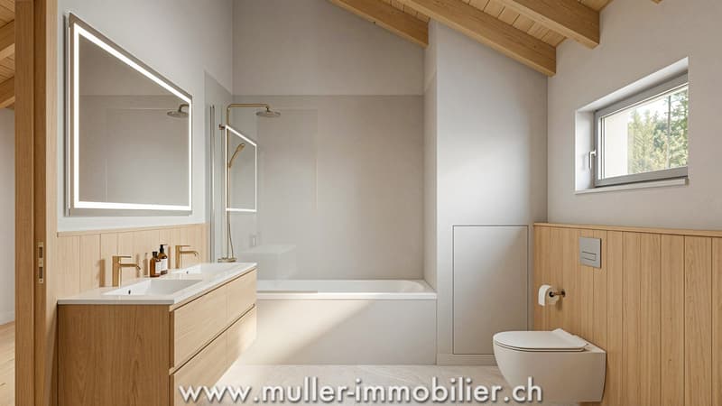 Beautiful wooden house on the forest edge in a quiet location (7)