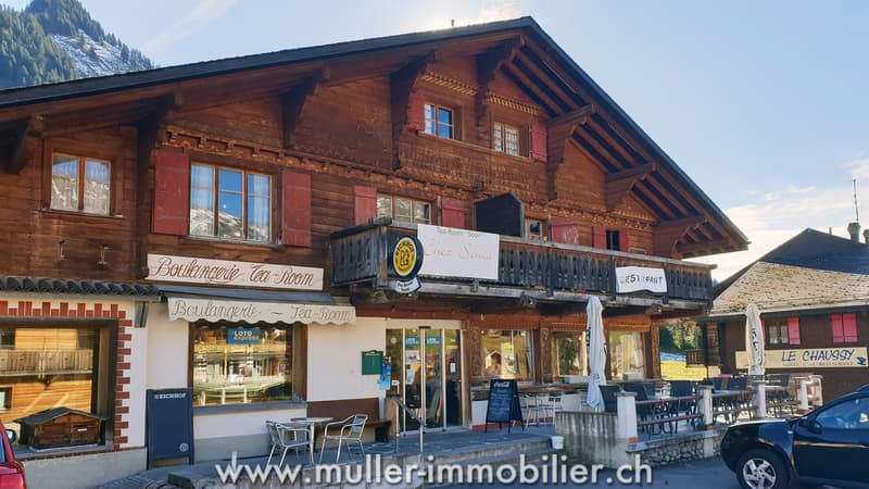 Grand chalet aux Mosses avec appartements et tea-room (10)