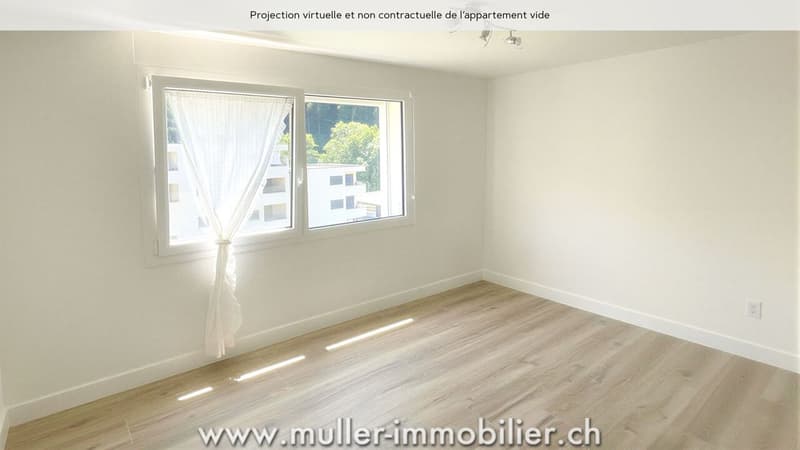 Très bel appartement traversant dans le village de Remaufens (8)