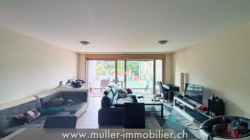 Bel appartement 3.5 pièces, 2e étage avec balcon-terrasse à Morges (1)