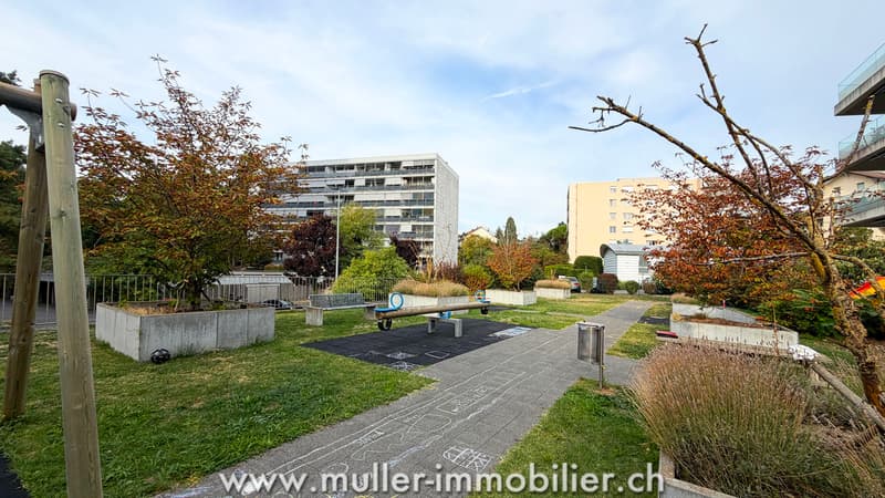 Bel appartement 3.5 pièces, 2e étage avec balcon-terrasse à Morges (3)
