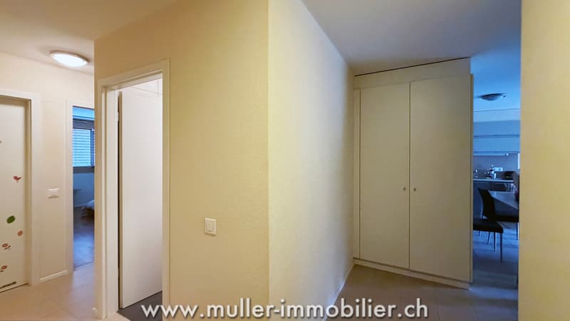 Bel appartement 3.5 pièces, 2e étage avec balcon-terrasse à Morges (8)