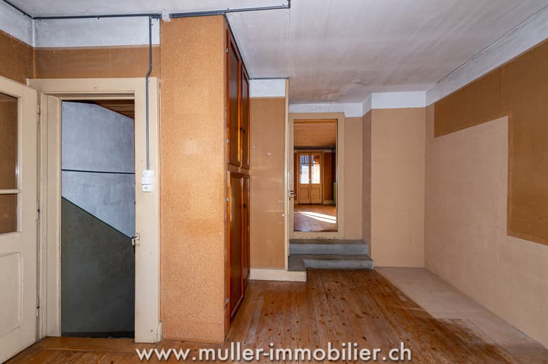 Maison villageoise avec dépendances, à rénover, au centre d'Ollon (7)