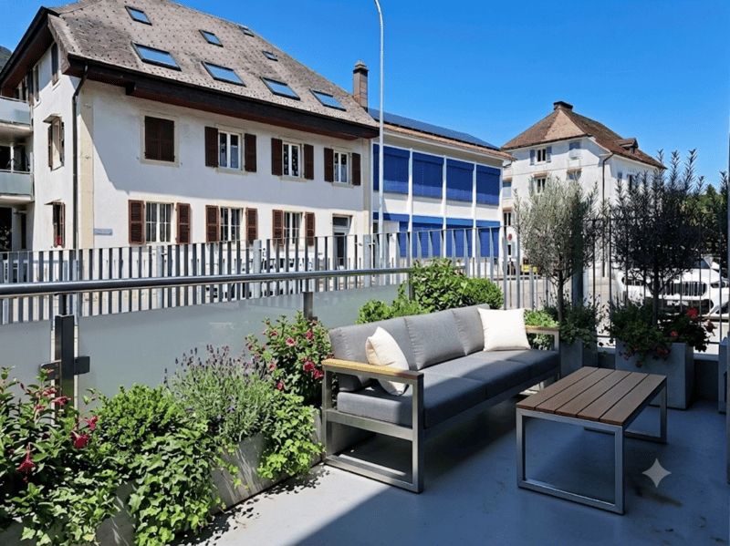 Duplex au rez-de-chaussée de 3.5 pièces avec terrasse (12)