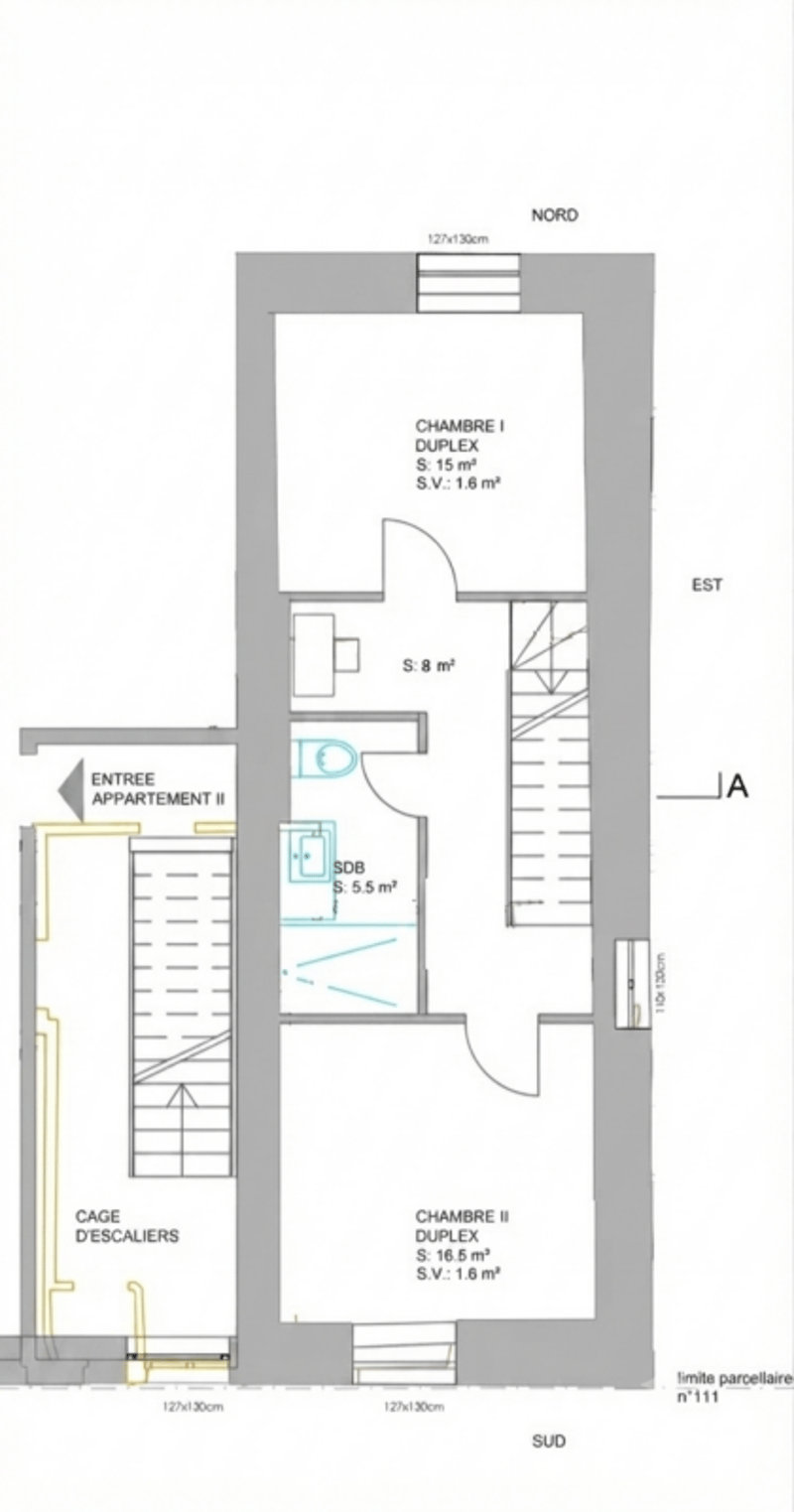Ground floor duplex with 3.5 rooms and terrace (11)