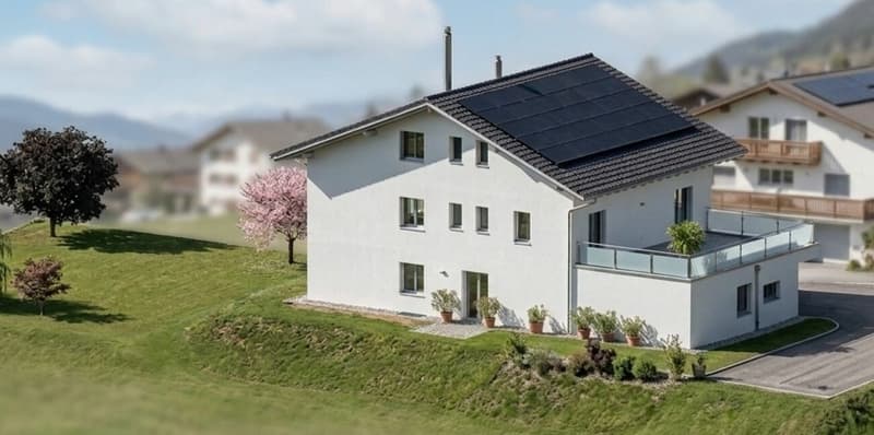 Vaste appartement en bordure de village (1)