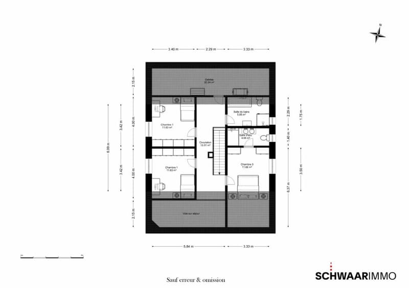 Vaste appartement en bordure de village (9)