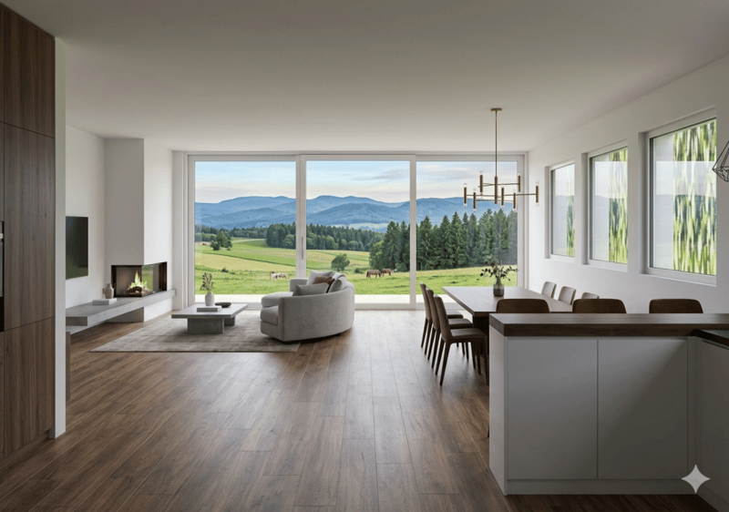Vaste appartement en bordure de village (2)