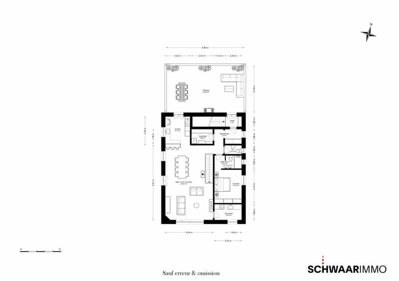Vaste appartement en bordure de village (8)
