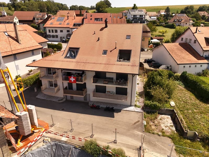 Guaranteed to steal your heart - 4.5-room apartment with terrace, balconies, and private entrance, 10 minutes from Lausanne (12)