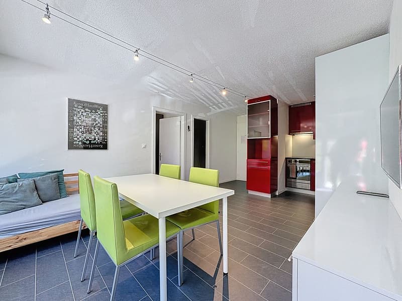 This furnished apartment at the foot of the slopes is waiting for you. Secondary or primary residence - the choice is yours (3)