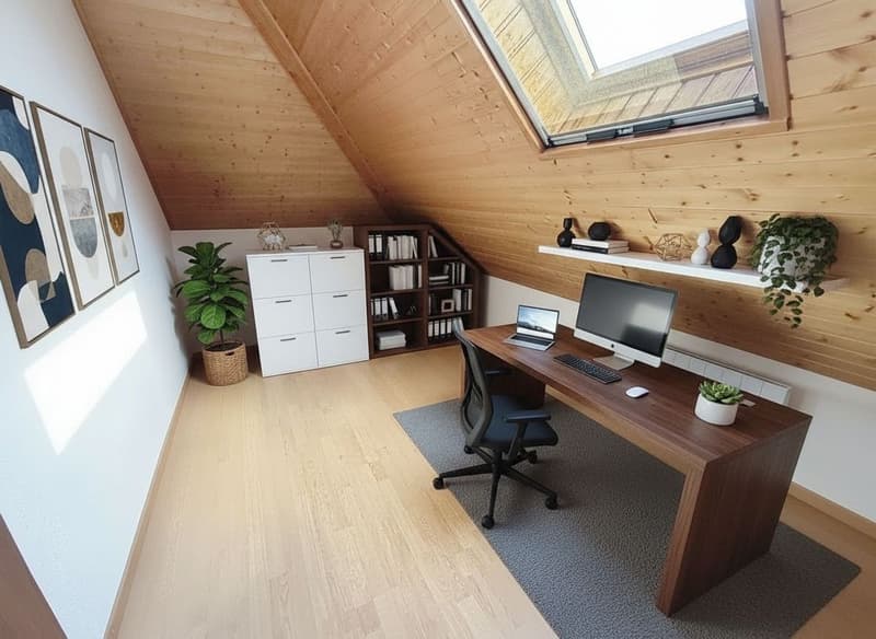 Detached house with 6.5 rooms (170 m2) + a 3-room apartment of 61m2, swimming pool and large garden - 10 minutes from Lausanne (10)