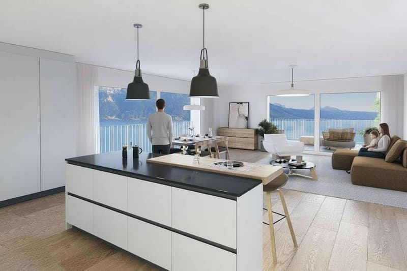 Nuovo e luminoso: piano terra con ampia terrazza e vista aperta (2)