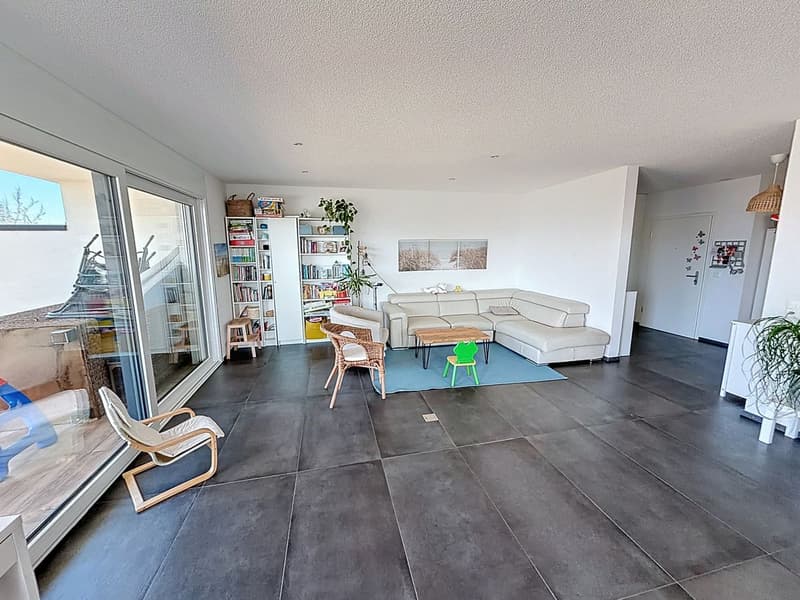 Bright Attic with Large Terrace and Lake View - Cheyres (3)