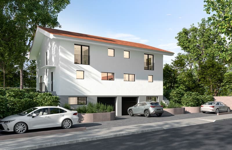NEW SEMI-DETACHED VILLA 5.5 ROOMS - ABSOLUTE CALM, finishing according to your wishes (2)