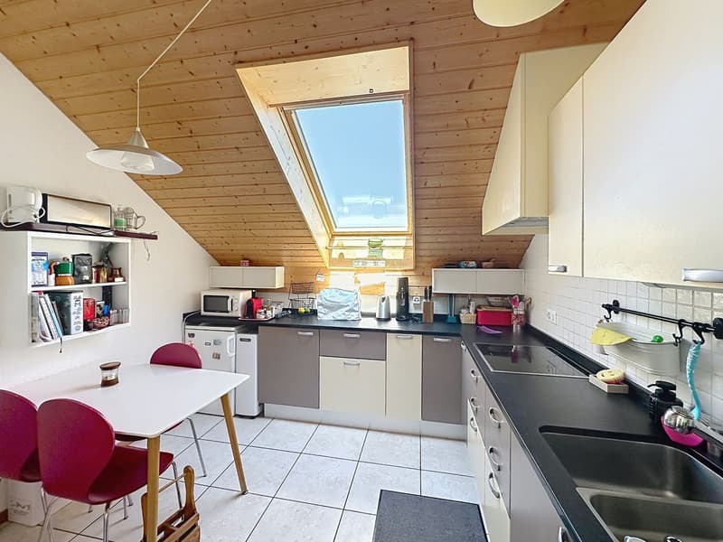 Bright duplex with generous volumes in the heart of Servion (4)