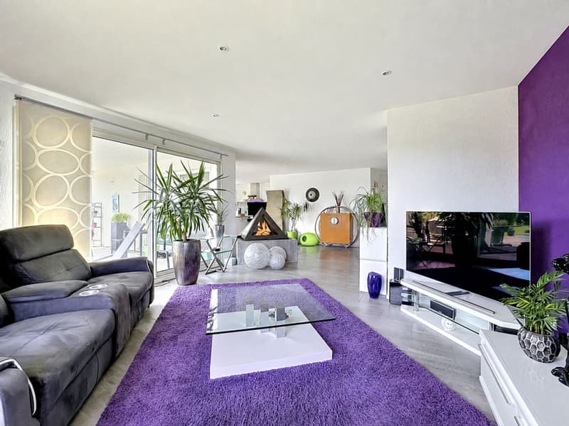 Single-story villa with 4.5 rooms, swimming pool, jacuzzi, home cinema, and 3 garages (6)