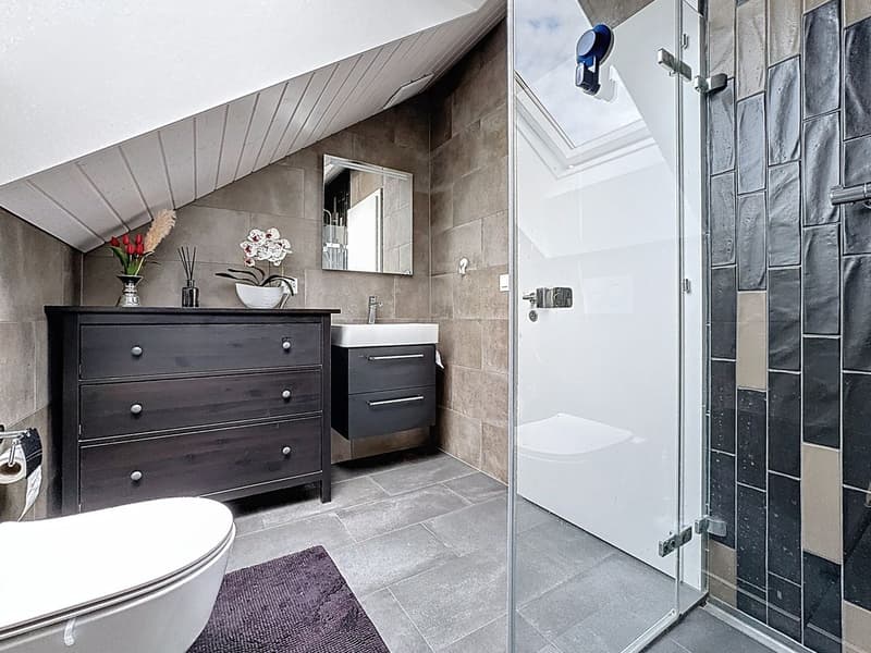 Attic duplex 10 minutes from Aubonne in the charming village of Gimel (11)