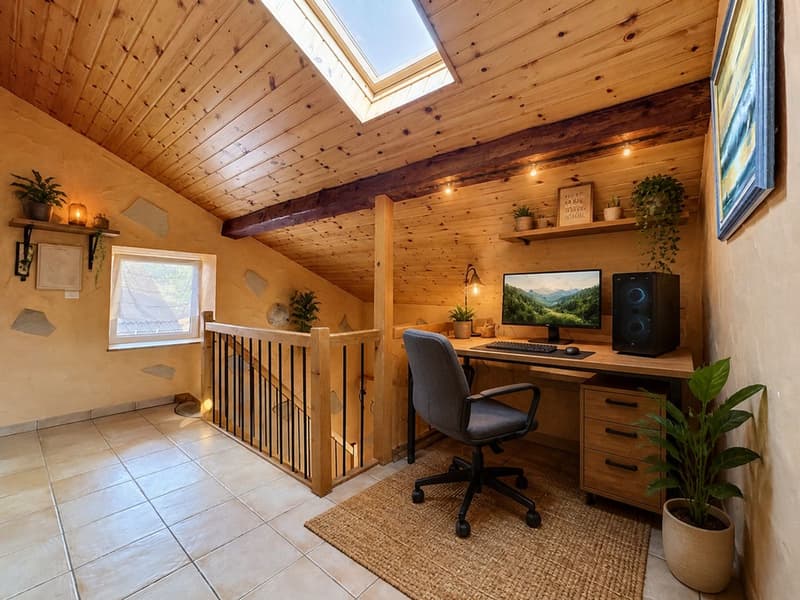 Village house with two apartments and barn with great potential (8)