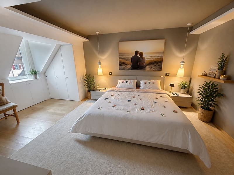 Duplex apartment with 5.5 rooms - Donatyre / Avenches (VD) Noble materials - Ideal for families (4)