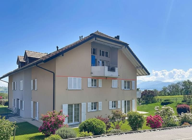 Bright duplex with generous volumes in the heart of Servion (2)