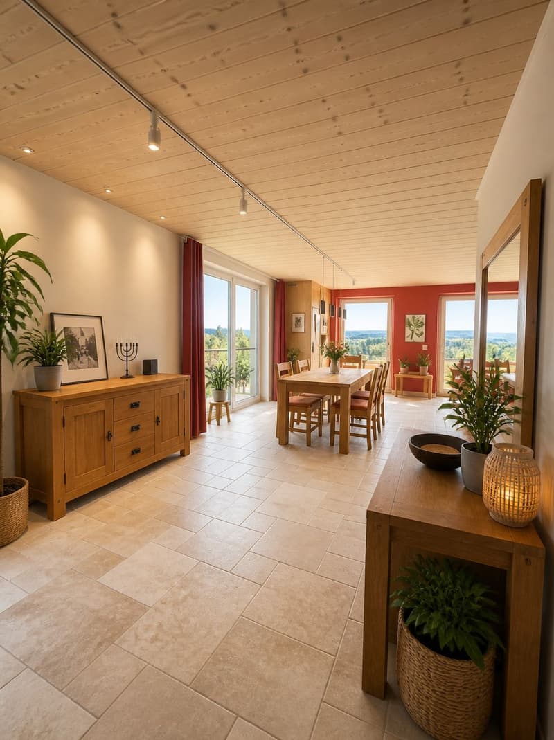 Bien rare et élégant, offrant un cadre idéal pour une famille ou une activité B&B, avec vue spectaculaire (10)