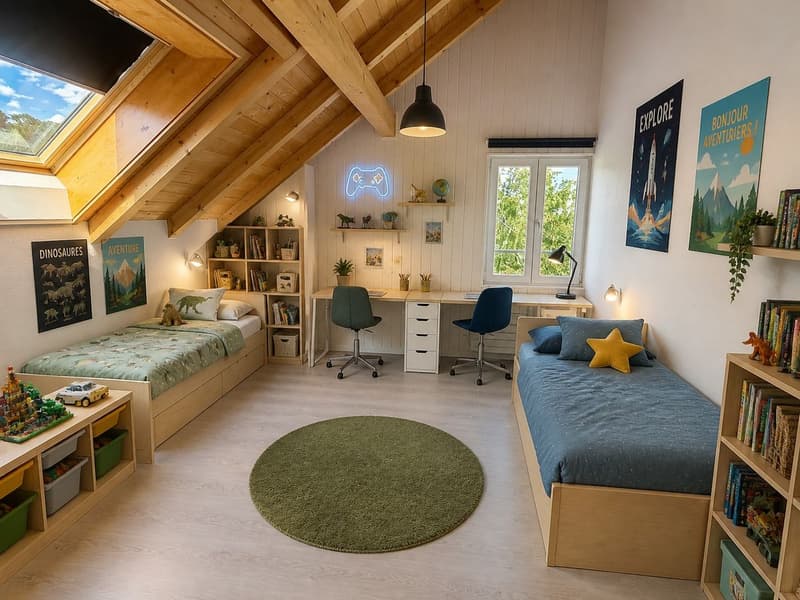 Prächtige 4,5-Zimmer-Wohnung mit separatem Eingang, eigenem Garten und freier Sicht (6)