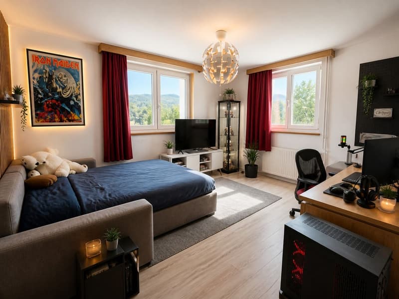 Maison individuelle lumineuse avec vue dégagée et beau potentiel (8)