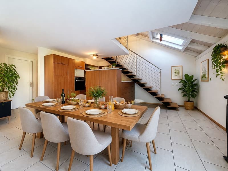 Le duplex qui fait rêver, dernier étage, vue sur la nature (2)