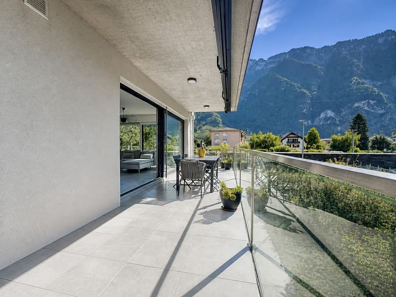 Rare, 4,5 pièces lumineux, terrasse de 39 m2 plein Sud (13)