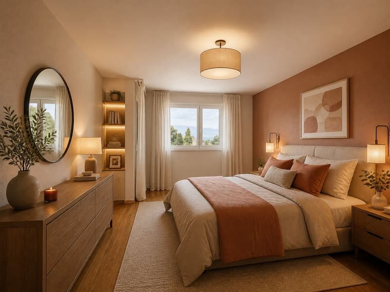Lumière, espace et belle échappée sur le lac : un appartement rénové au dernier étage (7)