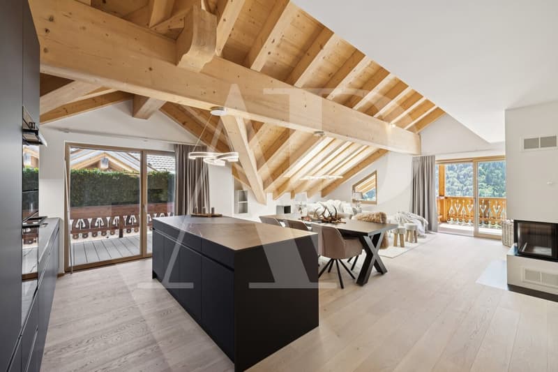 Exclusivité - Elégant appartement de 4,5 pièces à Champéry (2)