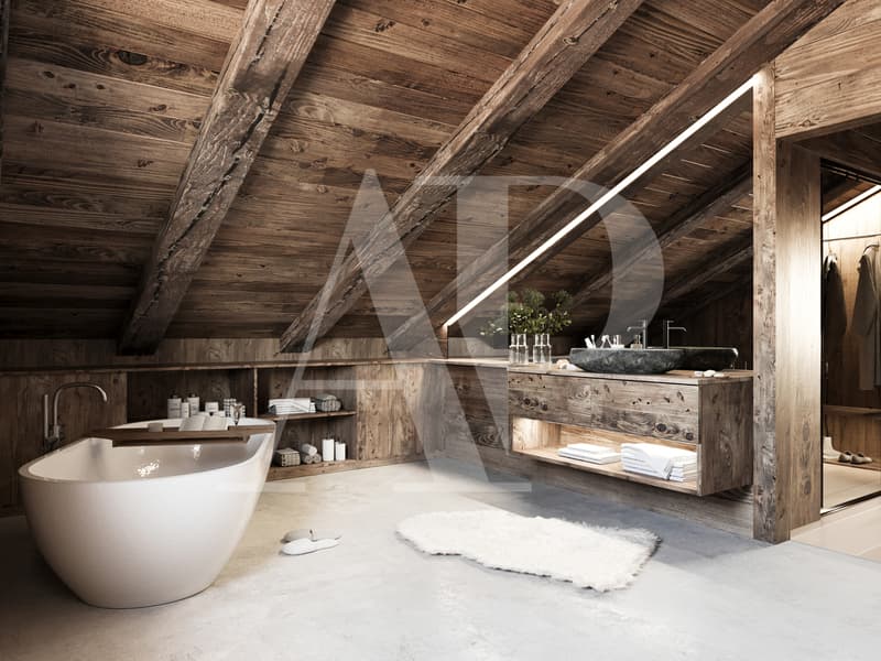 Exclusivité - Deux superbes chalets neufs sur plan à vendre (7)