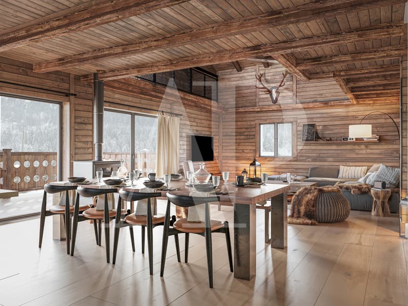 Exclusivité - Deux superbes chalets neufs sur plan à vendre (4)