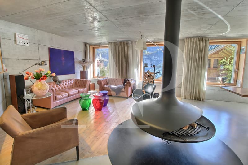 Magnifique chalet au coeur de Champéry (2)