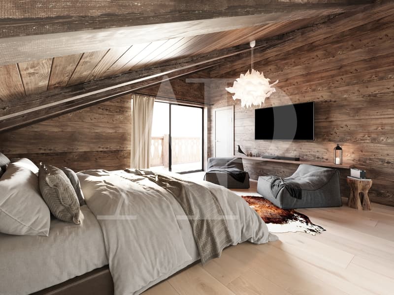Exclusivité - Parcelles avec permis en force à vendre pour 2 chalets (7)