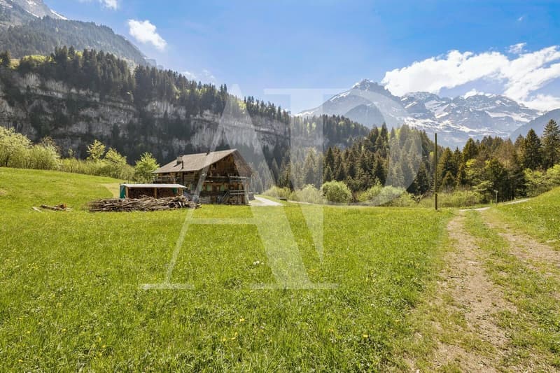 Chalet du XVIIIe Siècle à vendre à Champéry (7)