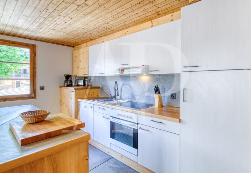 Appartement au charme d'antan au coeur de Champéry (4)