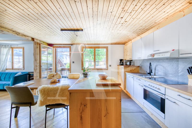 Appartement au charme d'antan au coeur de Champéry (6)