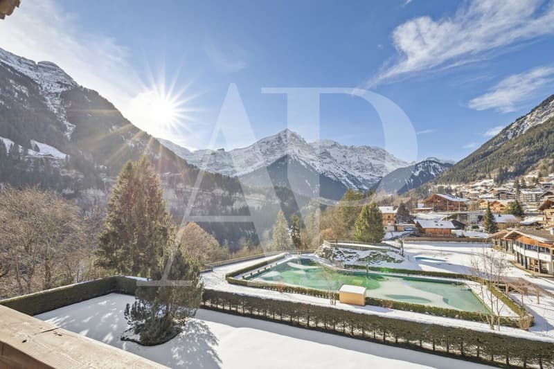 Attique alpin-chic d'exception au coeur de Champéry (6)